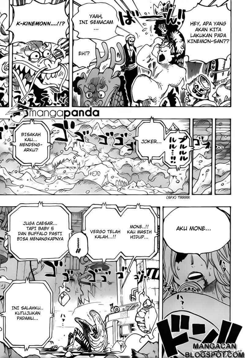 One Piece Chapter 693 - 121