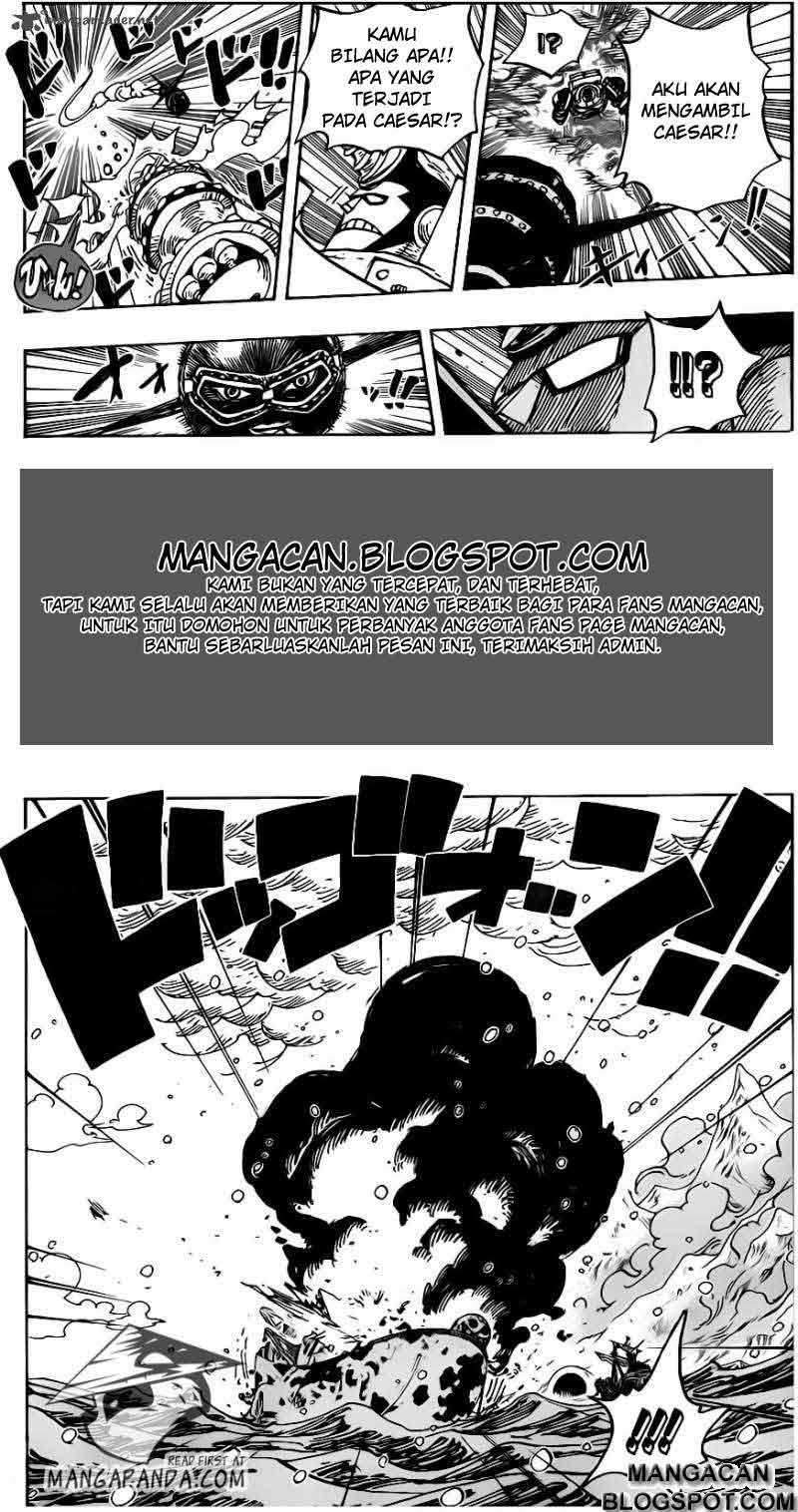 One Piece Chapter 693 - 111