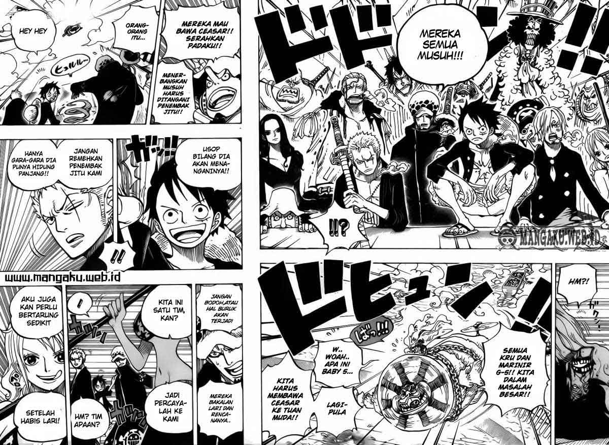 One Piece Chapter 695 - 133