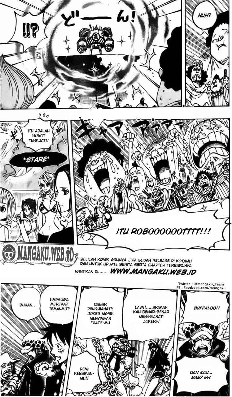 One Piece Chapter 695 - 131