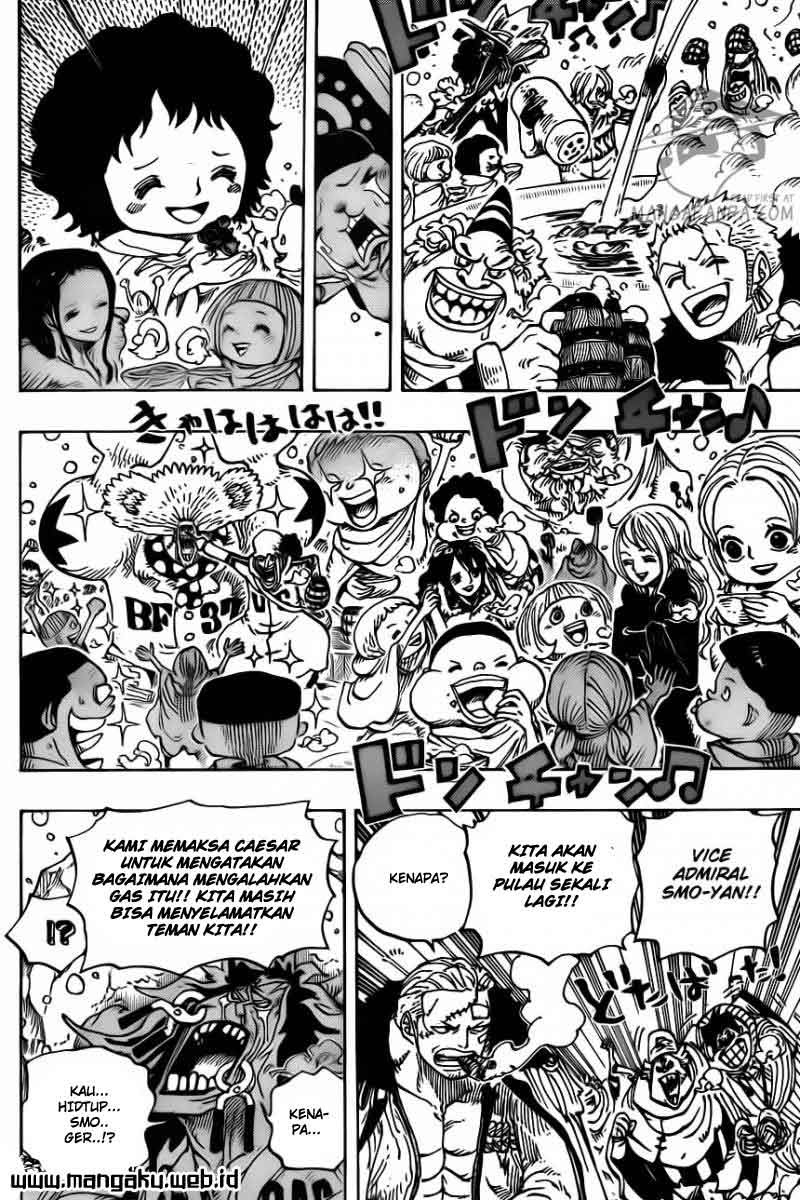 One Piece Chapter 696 - 155