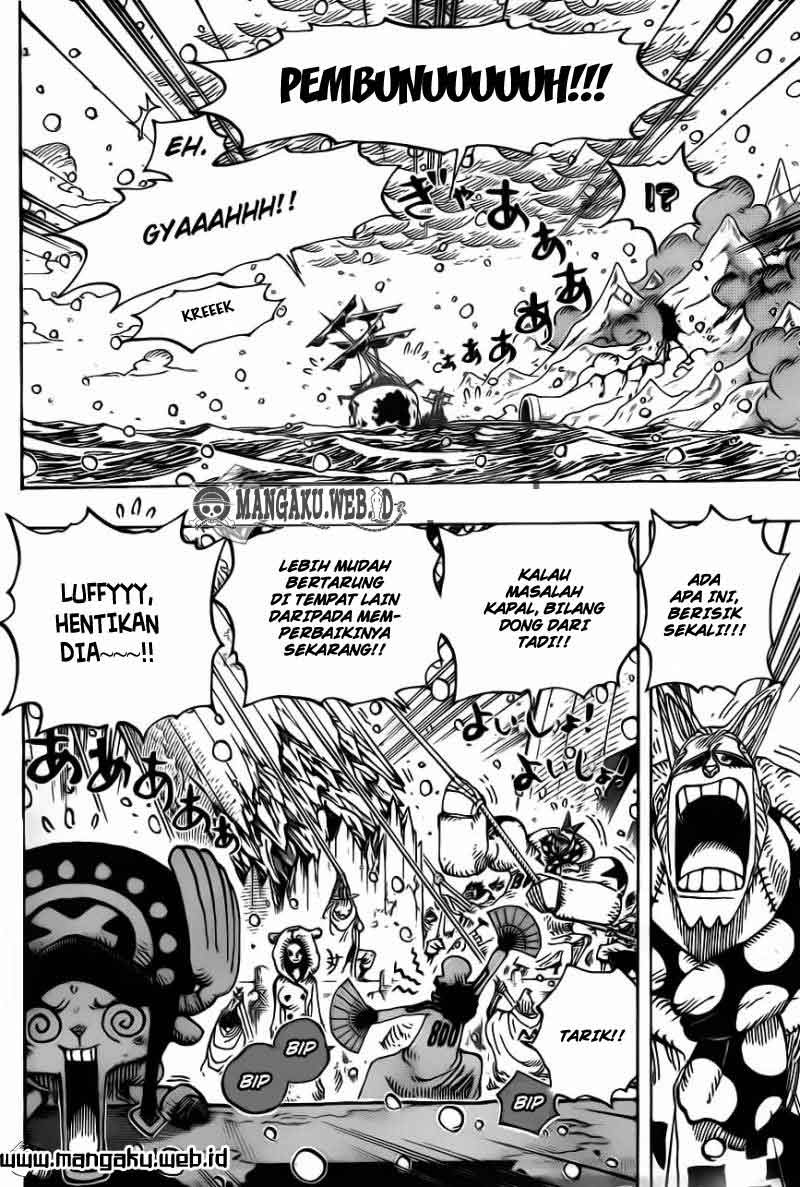 One Piece Chapter 696 - 129