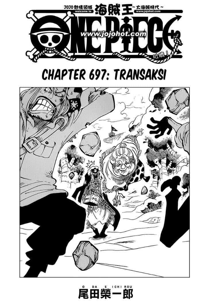 One Piece Chapter 697 - 129