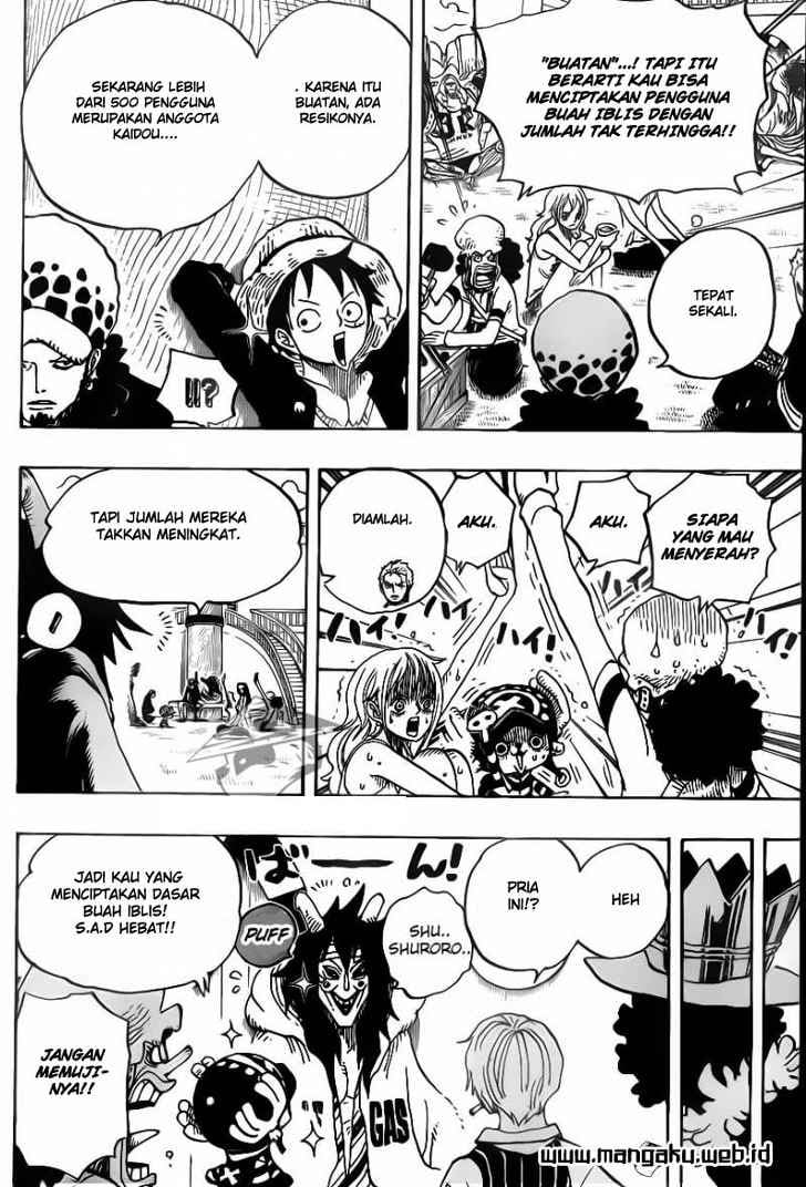 One Piece Chapter 698 - 153