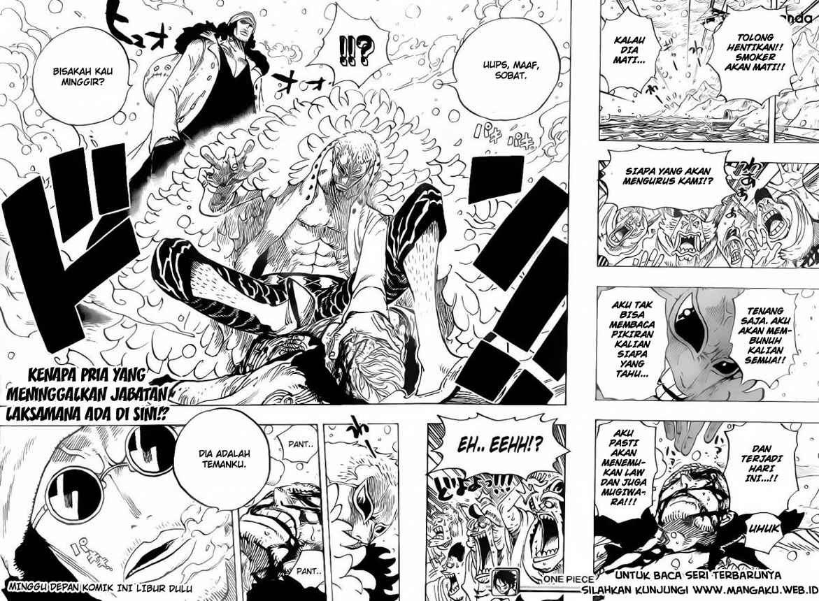 One Piece Chapter 698 - 157