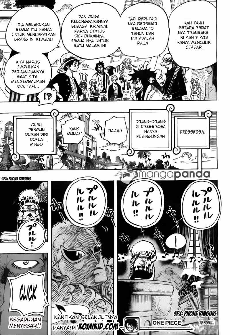 One Piece Chapter 699 - 159