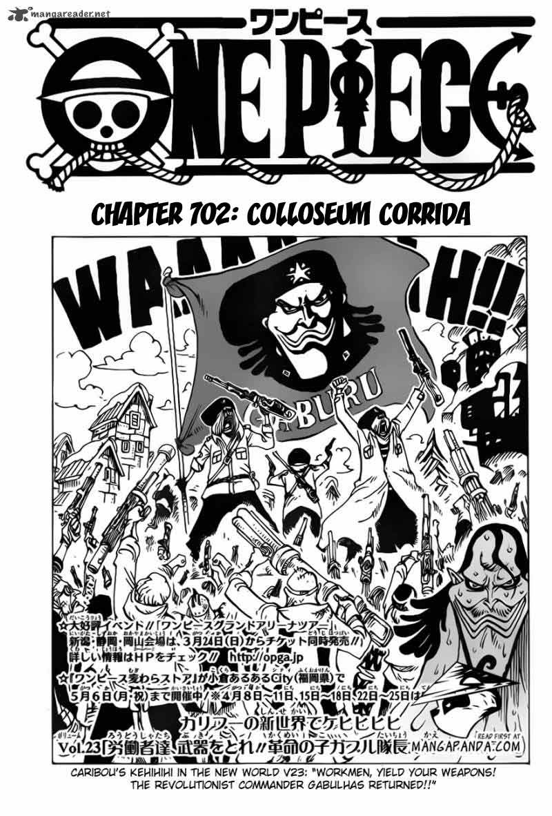 One Piece Chapter 702 - 101