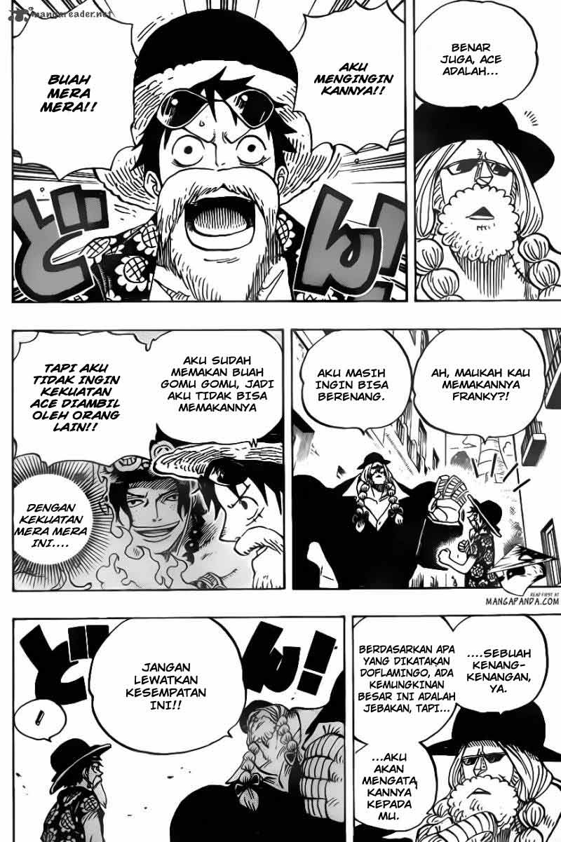 One Piece Chapter 703 - 129