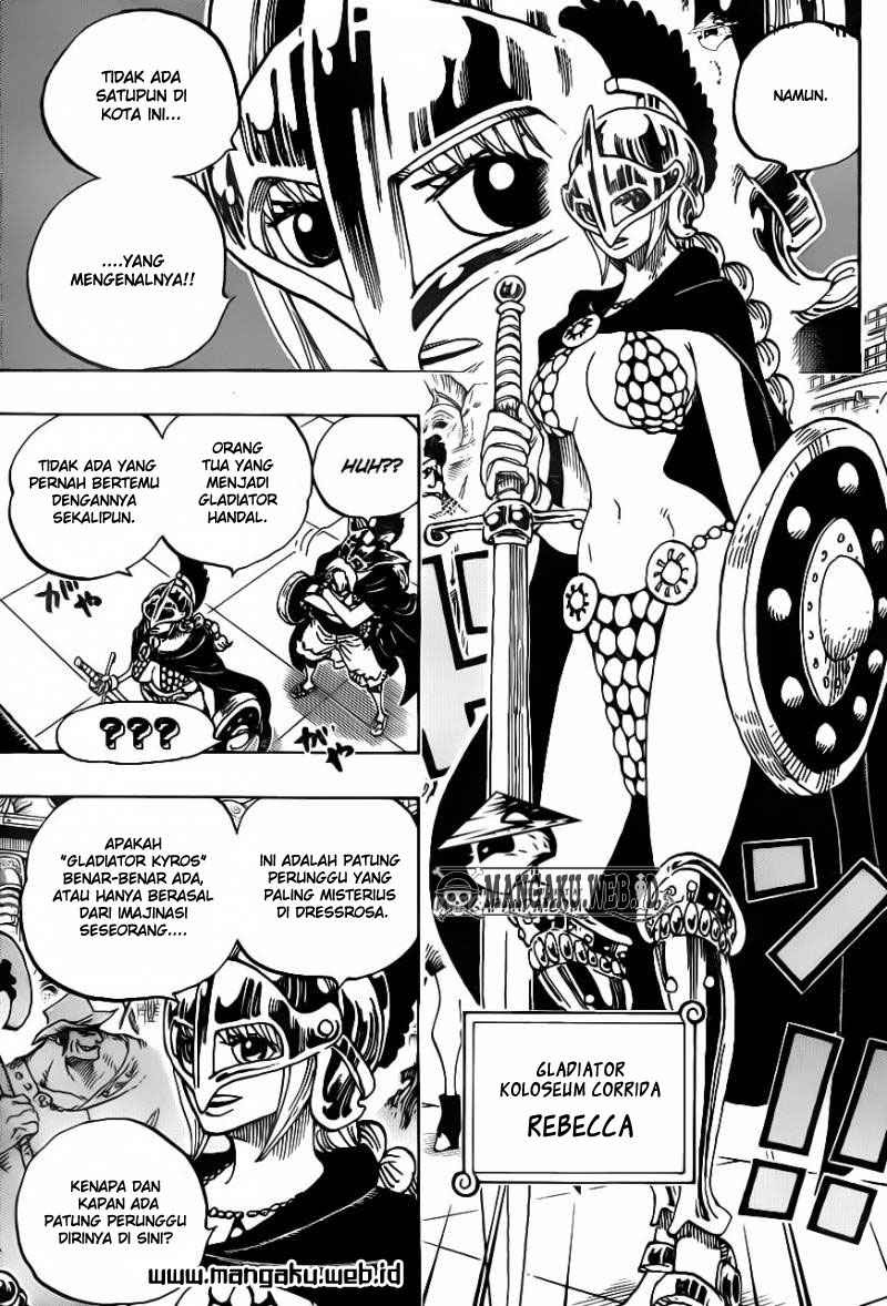 One Piece Chapter 704 - 153