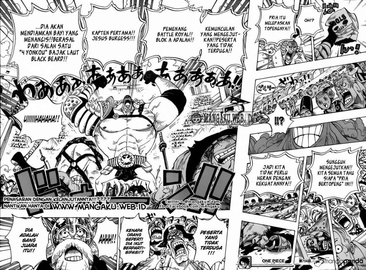 One Piece Chapter 704 - 159