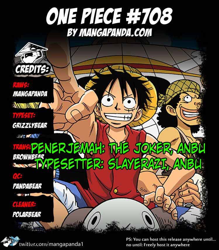 One Piece Chapter 708 - 103