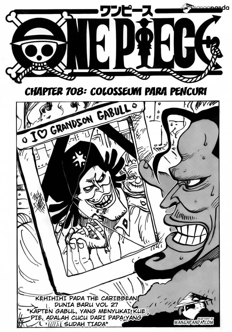 One Piece Chapter 708 - 107