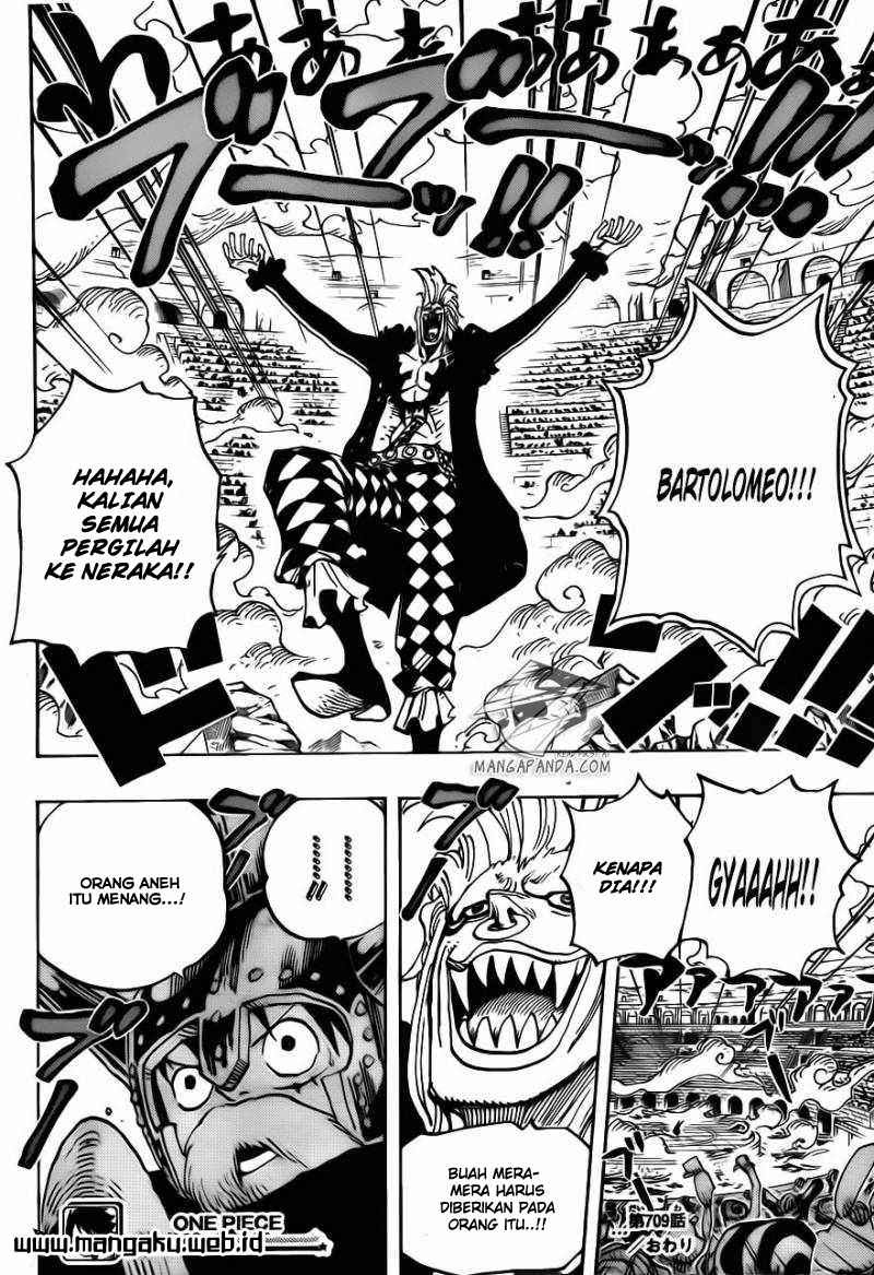 One Piece Chapter 709 - 165