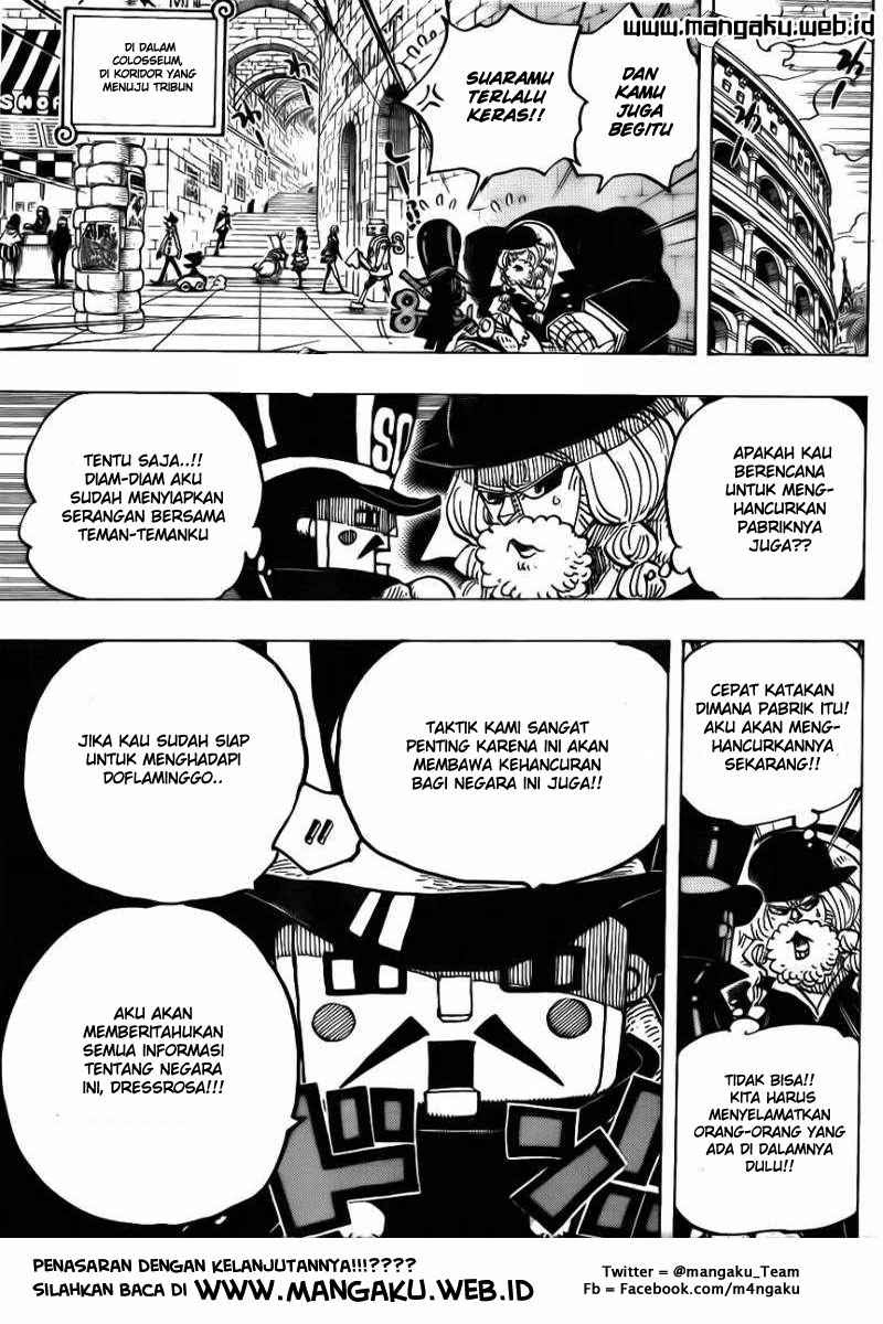 One Piece Chapter 709 - 167