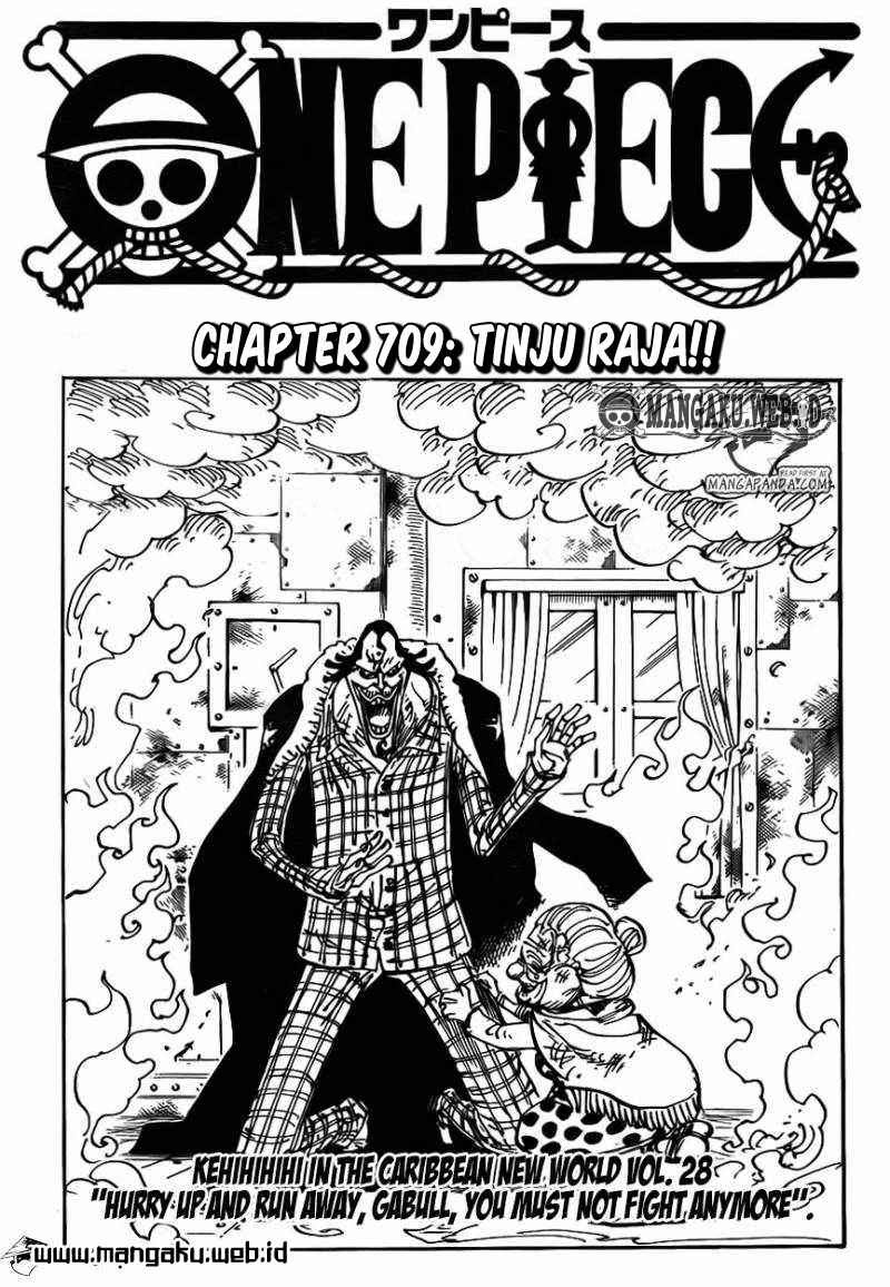 One Piece Chapter 709 - 133