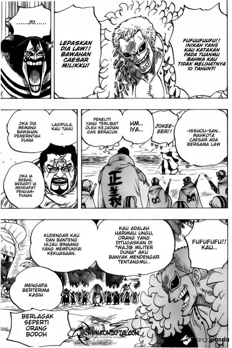 One Piece Chapter 713 - 129
