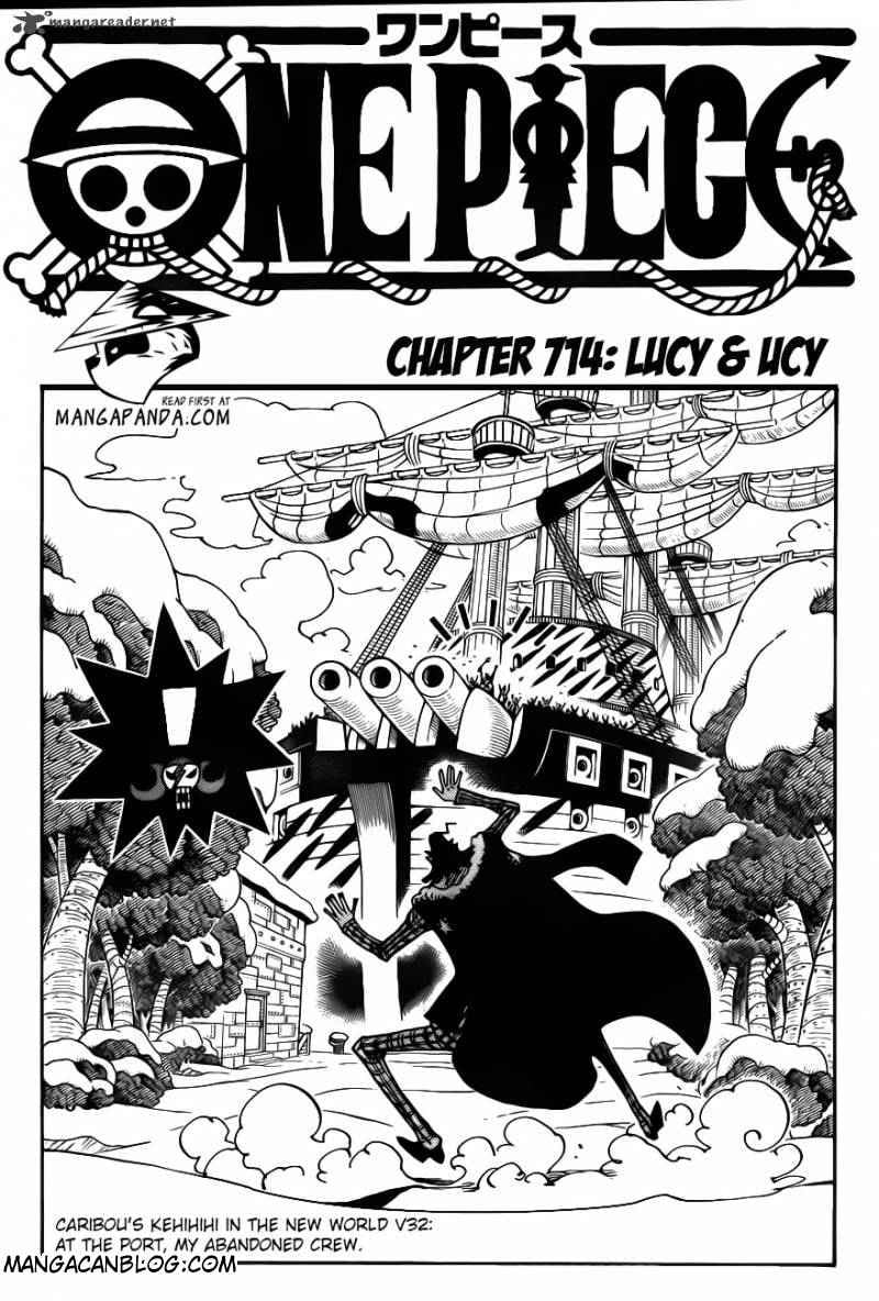 One Piece Chapter 714 - 109