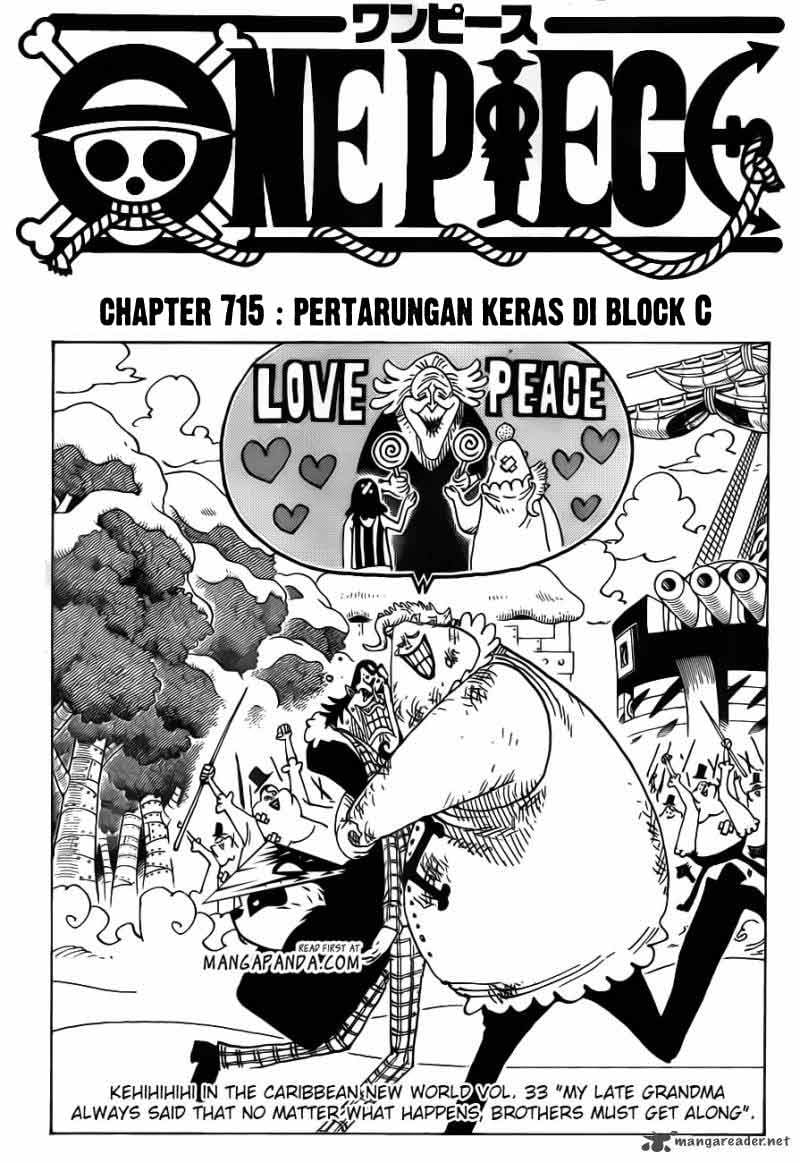 One Piece Chapter 715 - 119