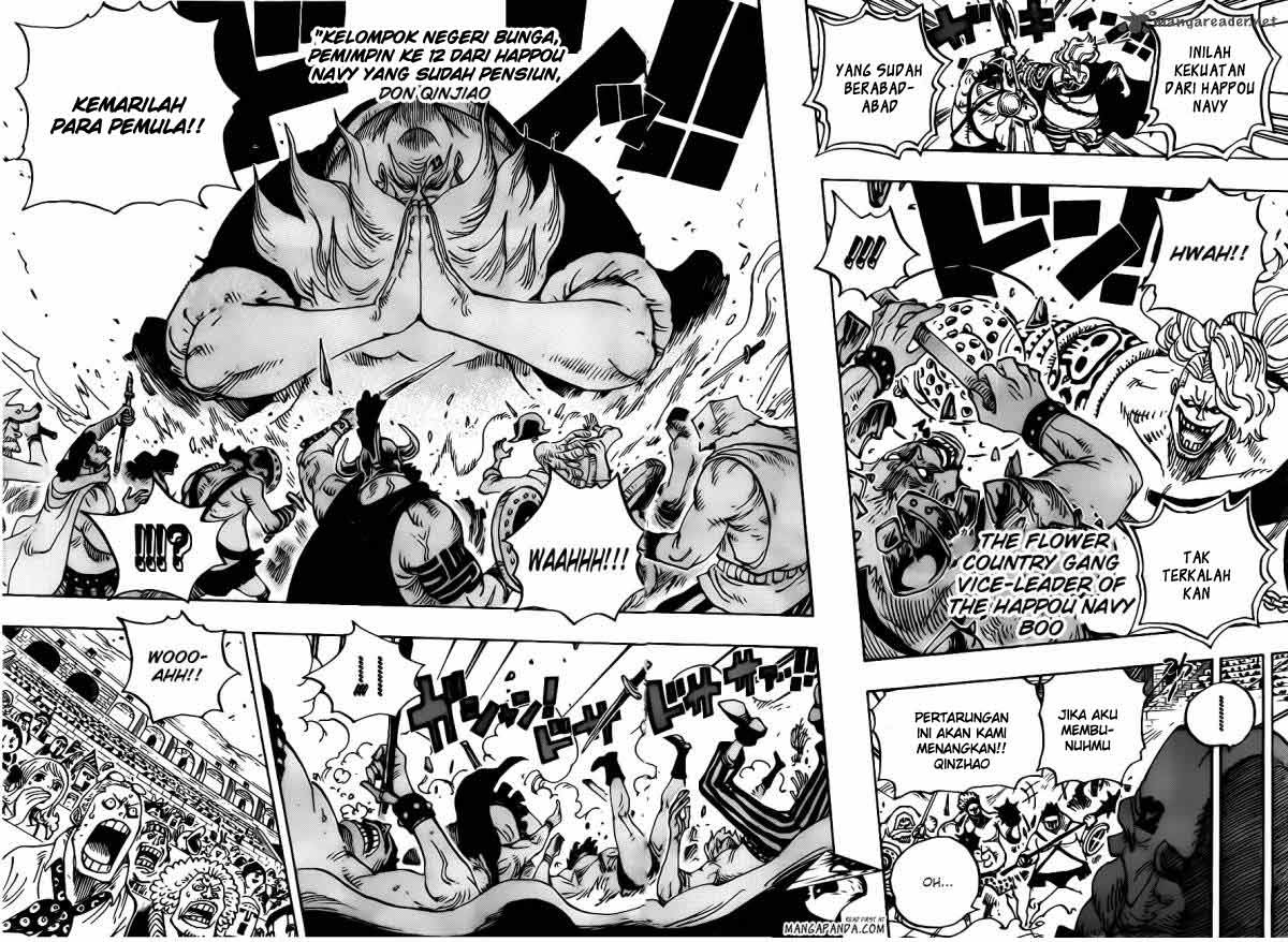 One Piece Chapter 715 - 131