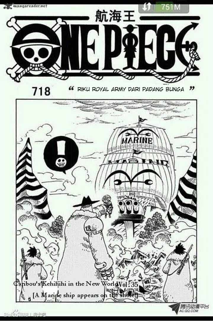 One Piece Chapter 718 - 111