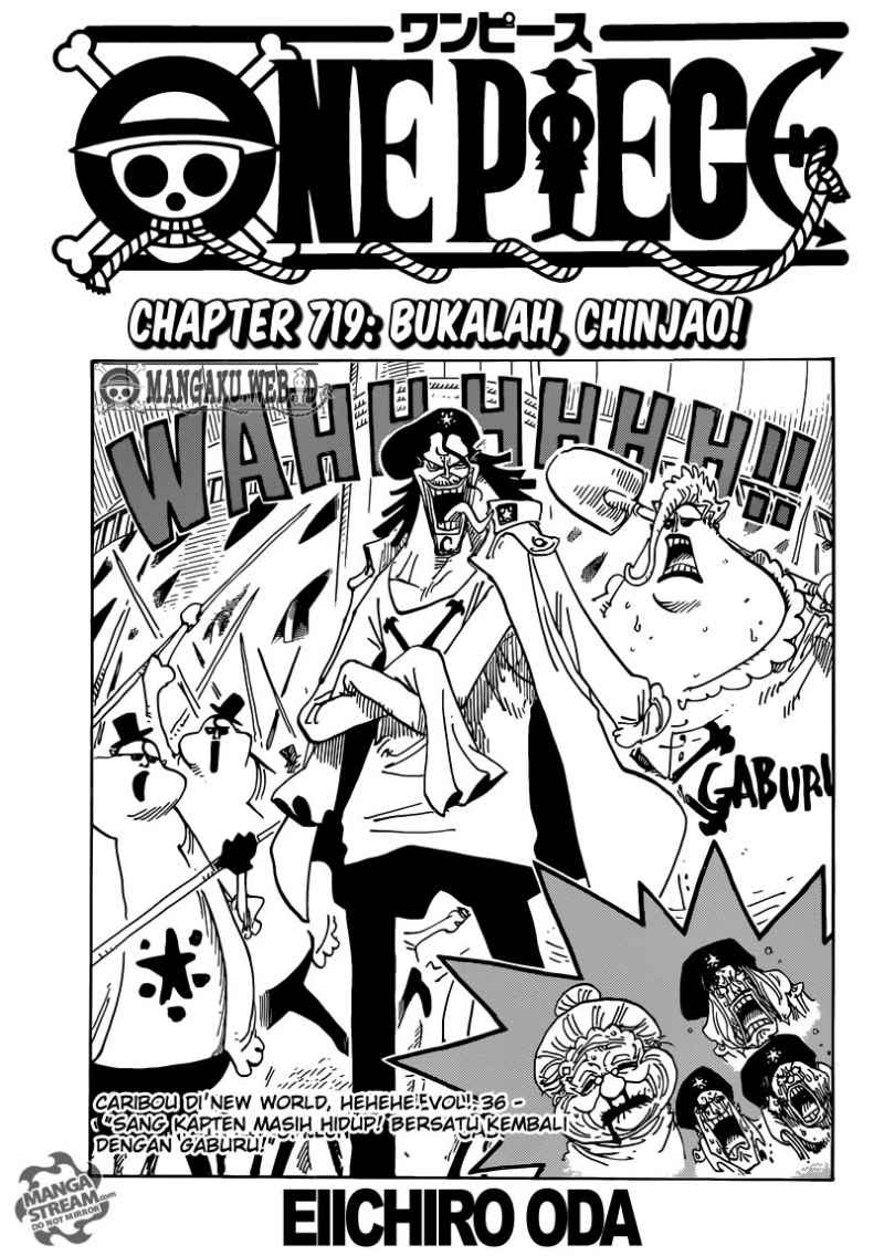 One Piece Chapter 719 - 117
