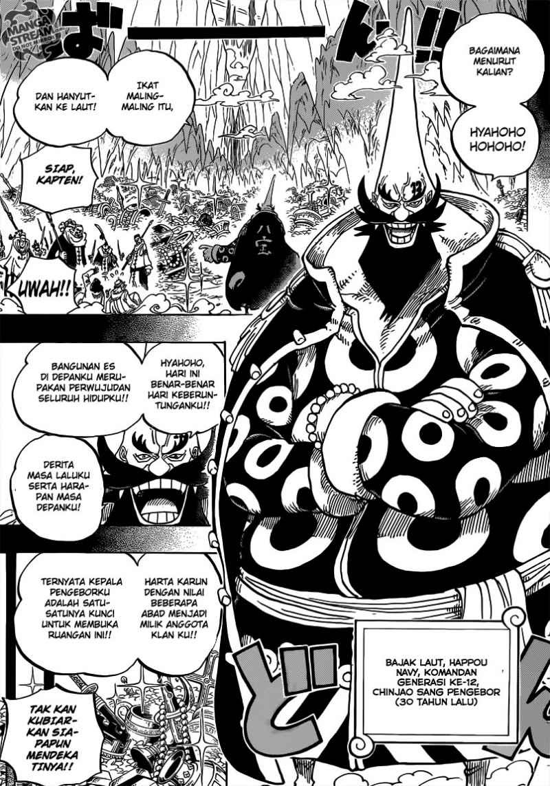 One Piece Chapter 719 - 129
