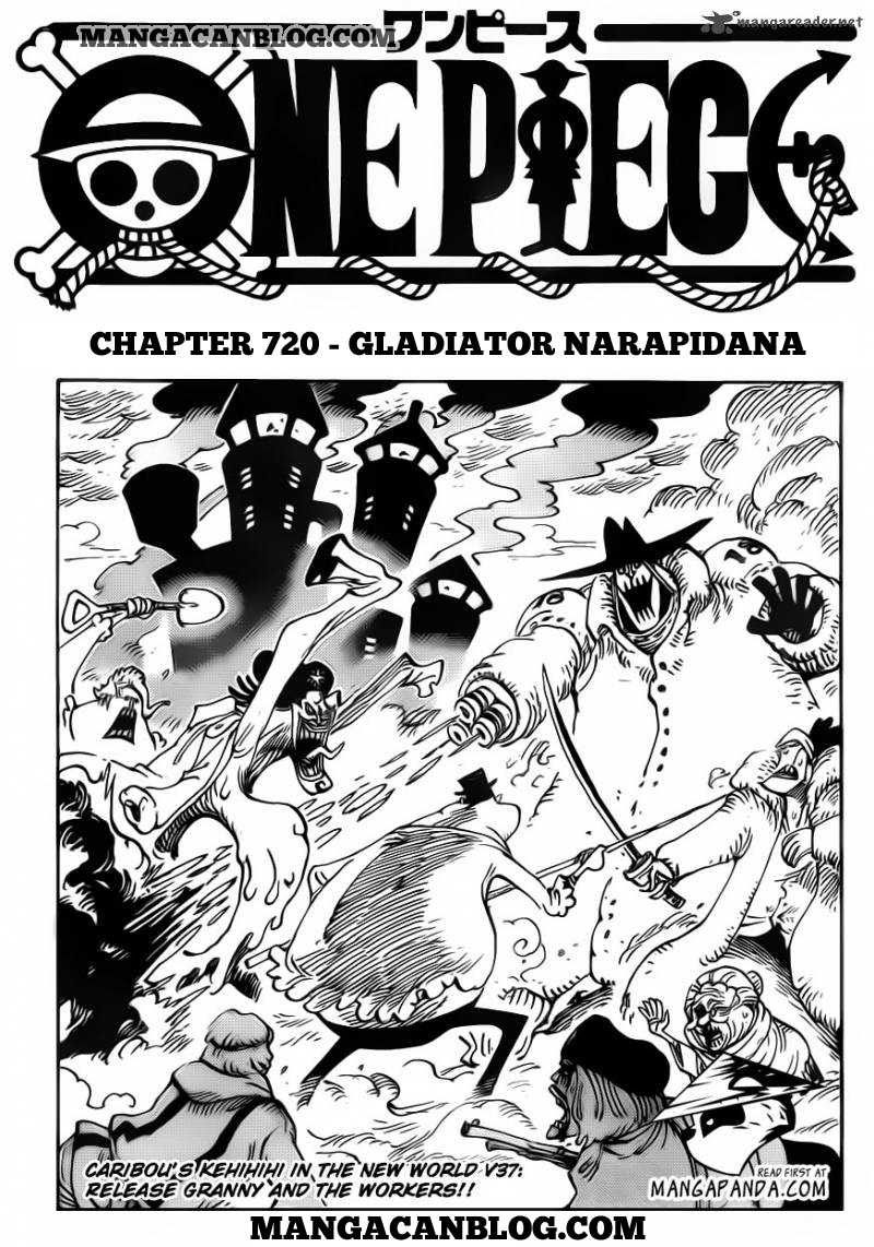One Piece Chapter 720 - 123