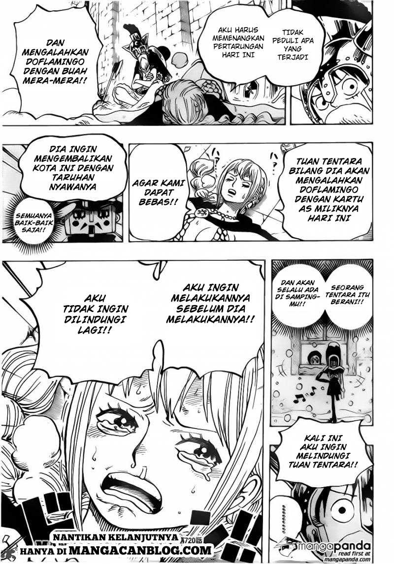 One Piece Chapter 720 - 159