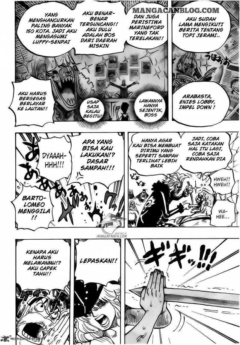 One Piece Chapter 720 - 133