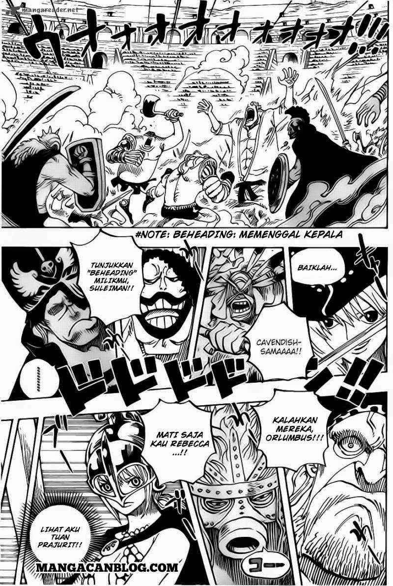 One Piece Chapter 722 - 133