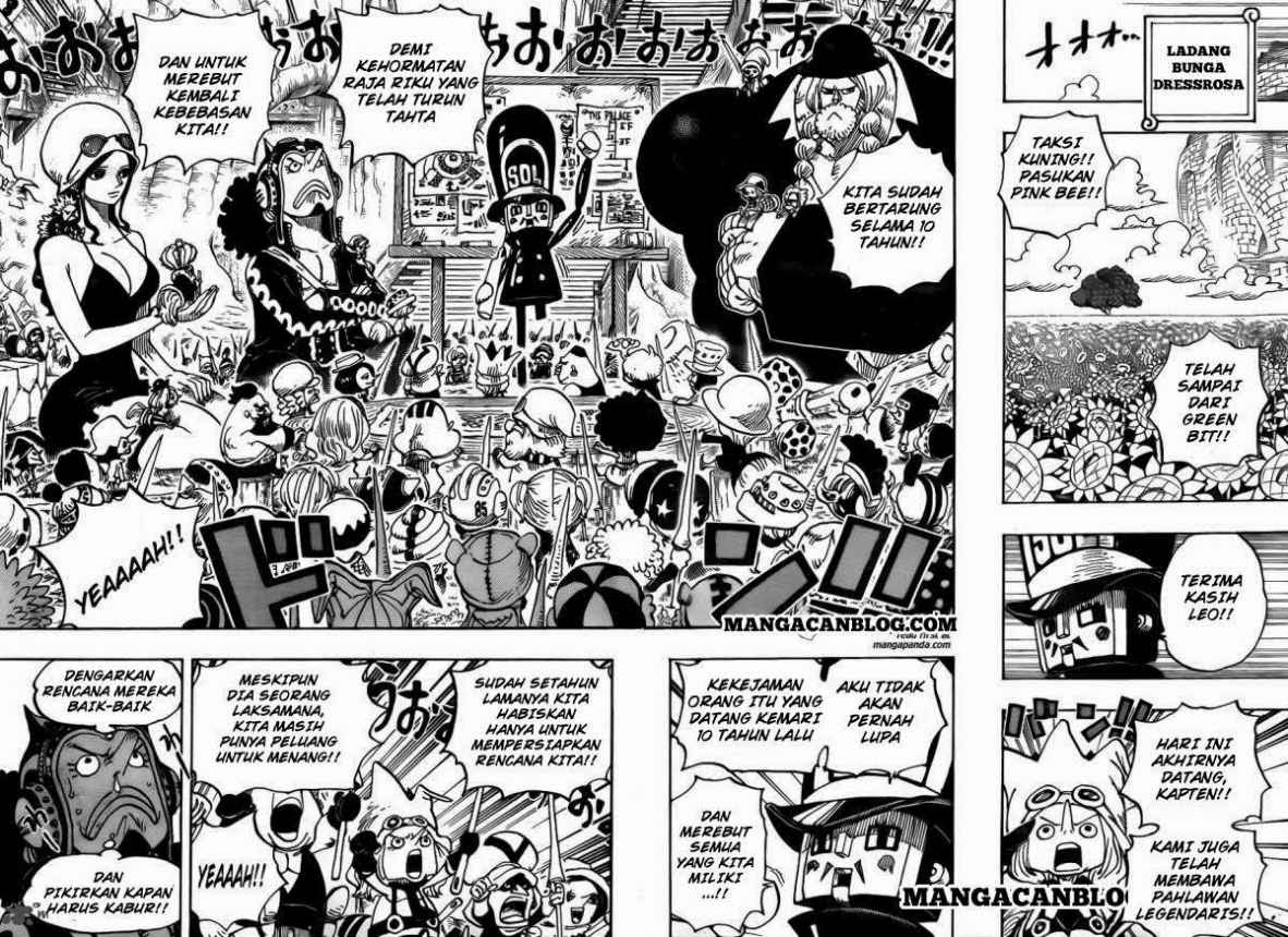 One Piece Chapter 722 - 135