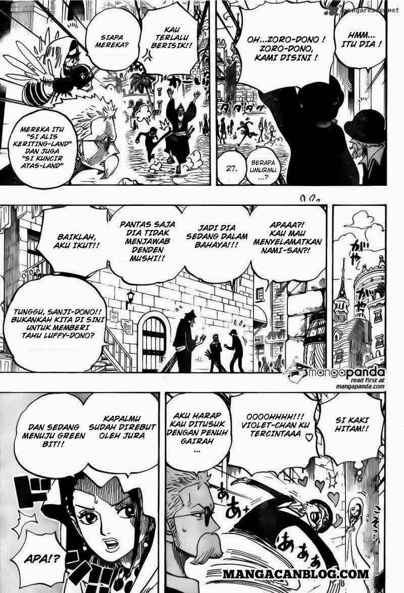 One Piece Chapter 722 - 139