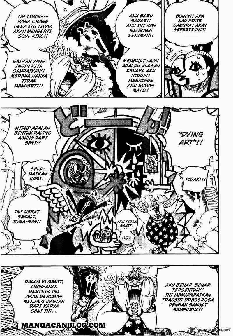 One Piece Chapter 722 - 143