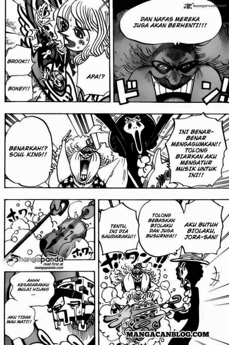 One Piece Chapter 722 - 145