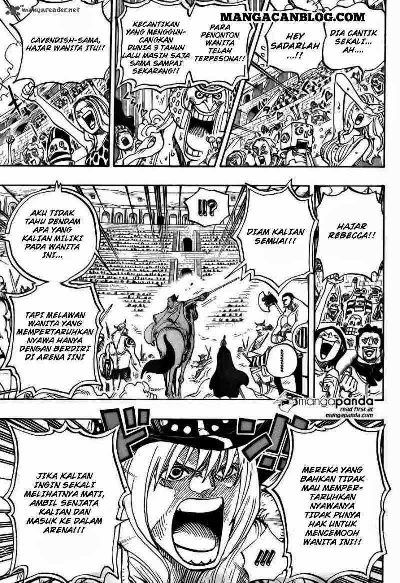 One Piece Chapter 722 - 125