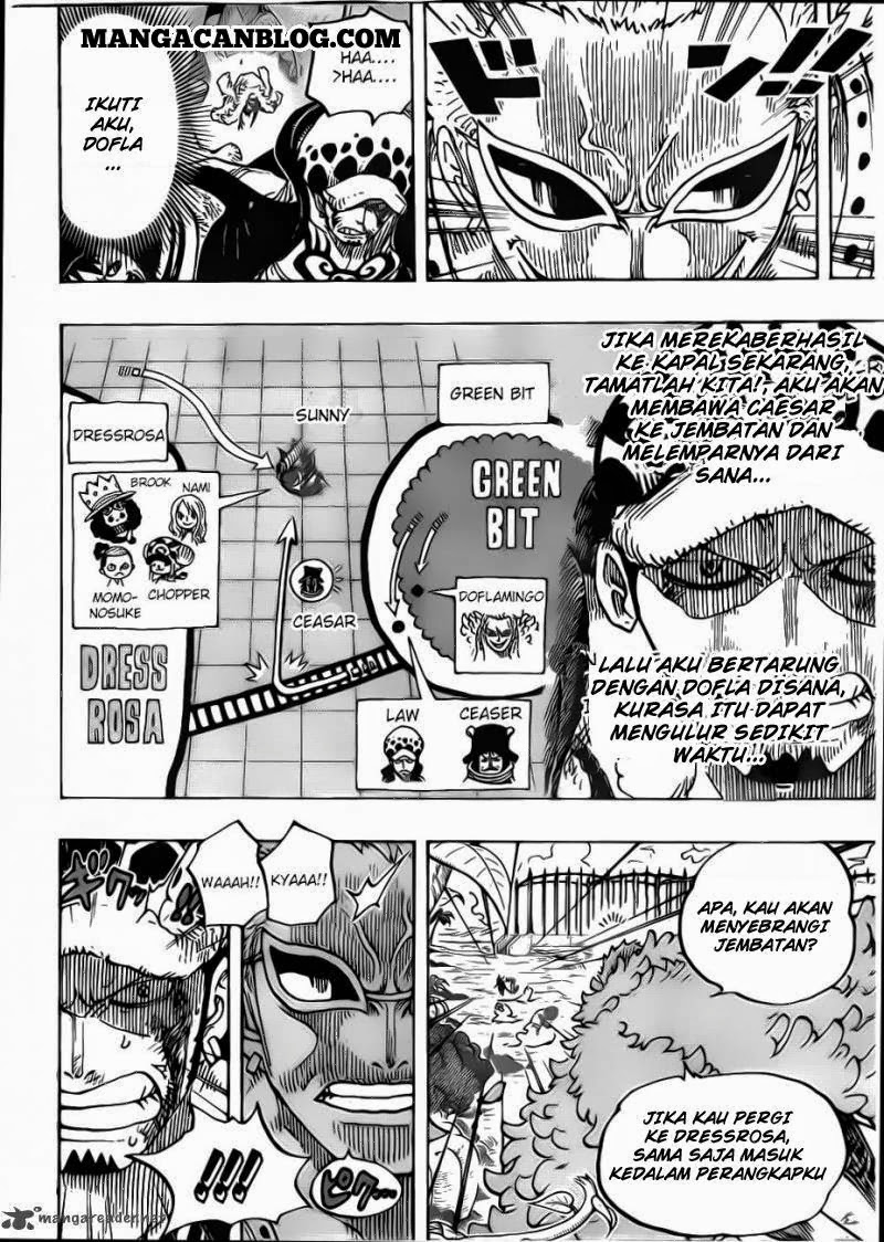One Piece Chapter 723 - 147