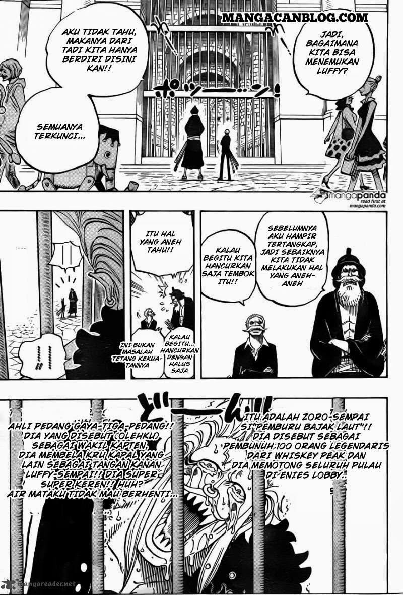One Piece Chapter 723 - 121