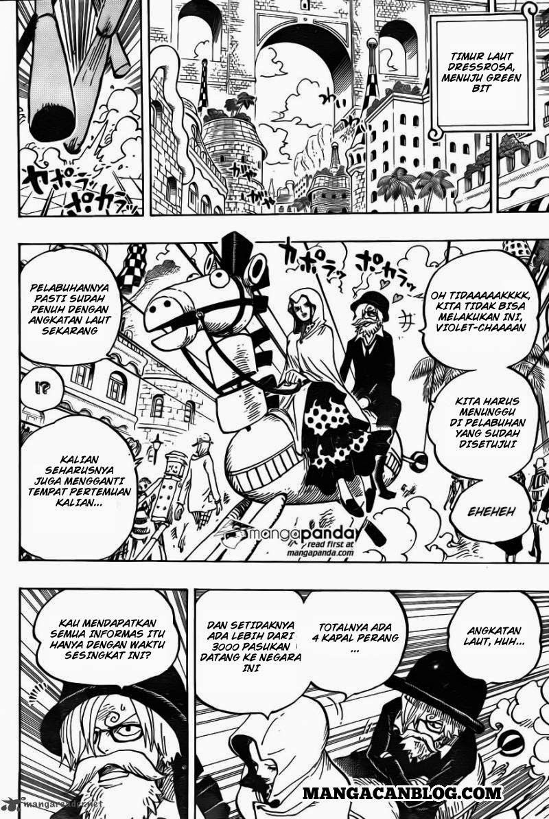 One Piece Chapter 723 - 127