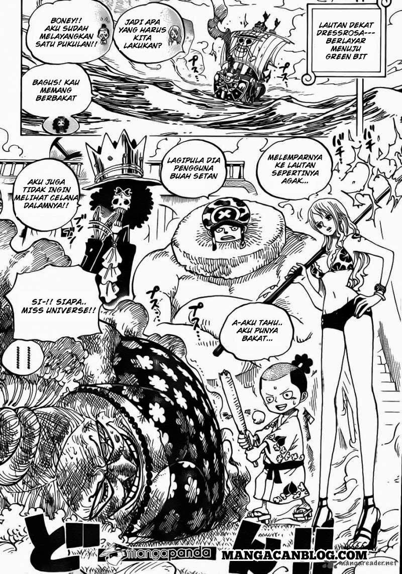 One Piece Chapter 723 - 131