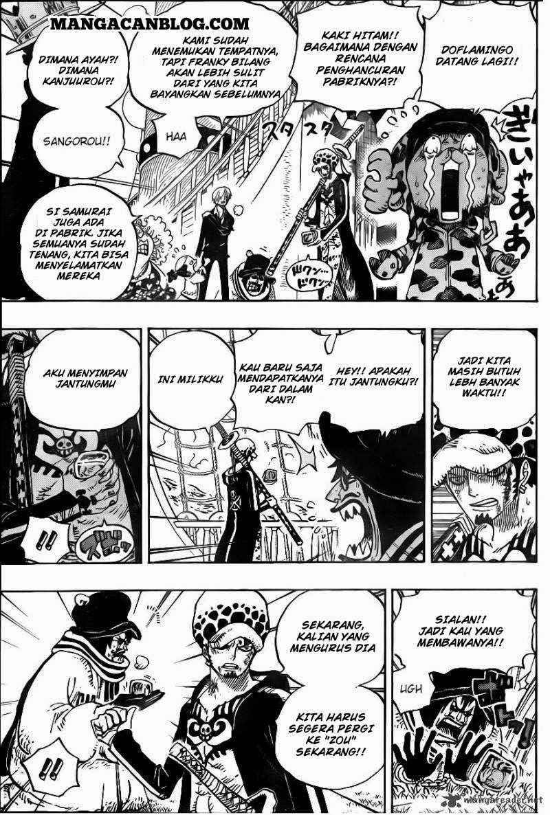 One Piece Chapter 724 - 143