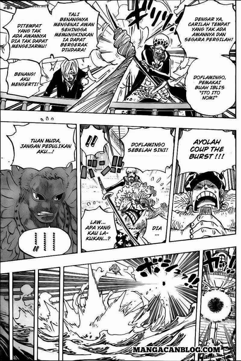 One Piece Chapter 724 - 155