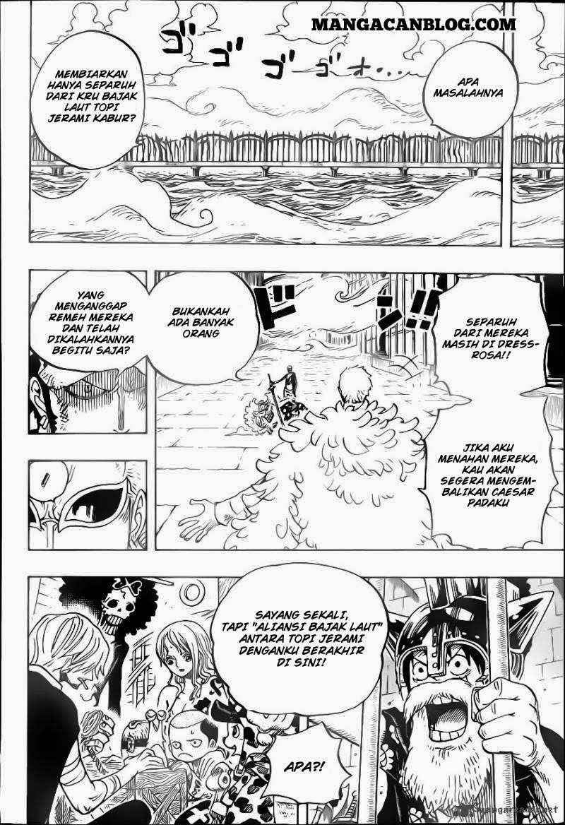 One Piece Chapter 724 - 157