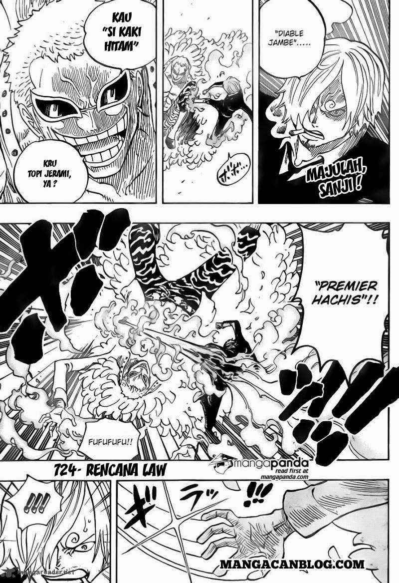 One Piece Chapter 724 - 127