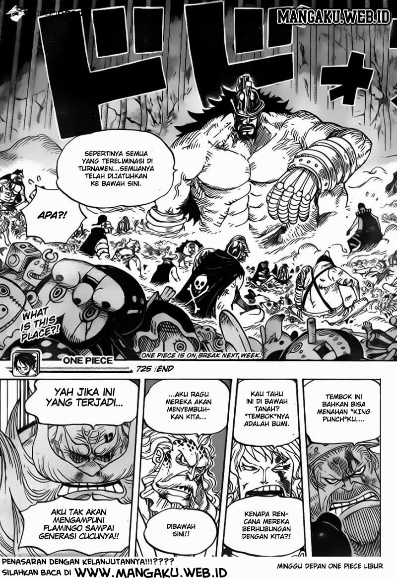 One Piece Chapter 725 - 159