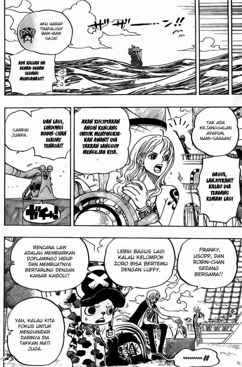One Piece Chapter 725 - 133