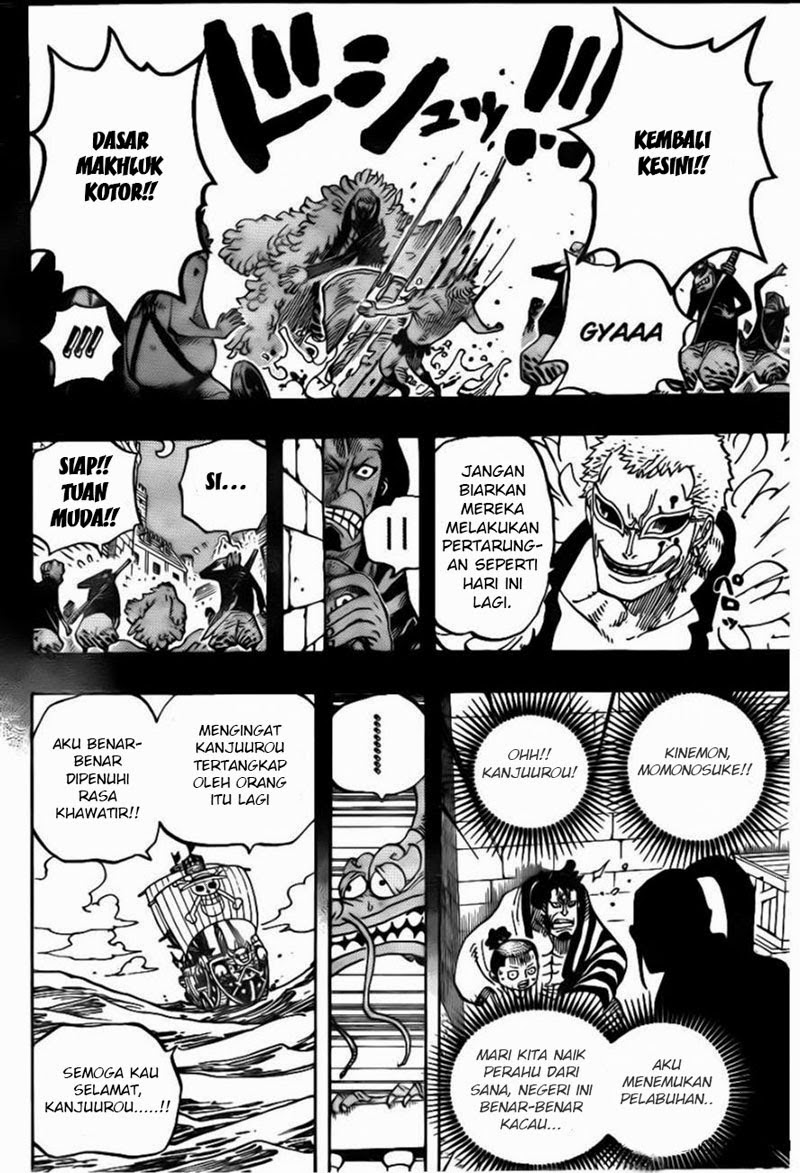 One Piece Chapter 725 - 137