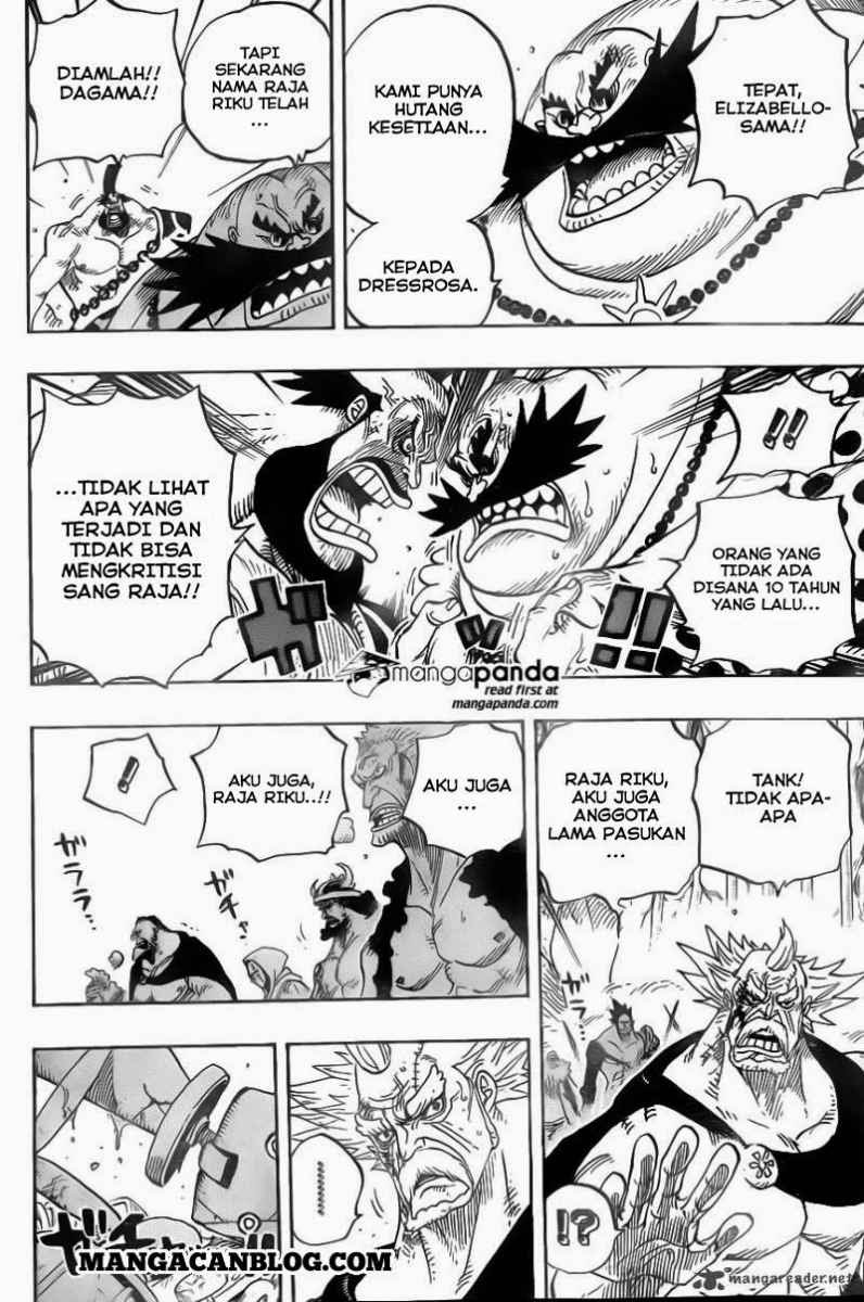 One Piece Chapter 726 - 131