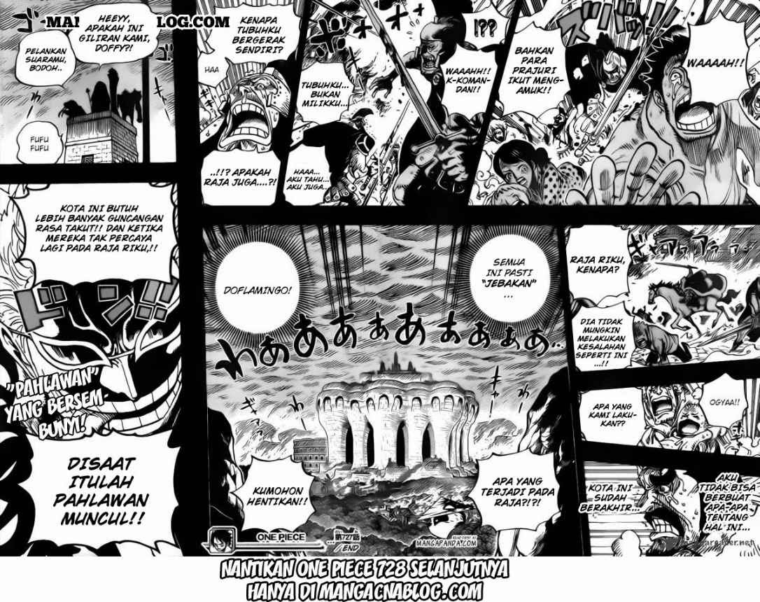 One Piece Chapter 727 - 167