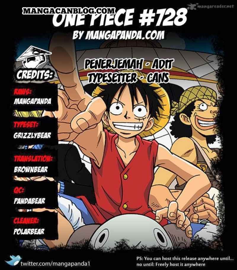 One Piece Chapter 728 - 121