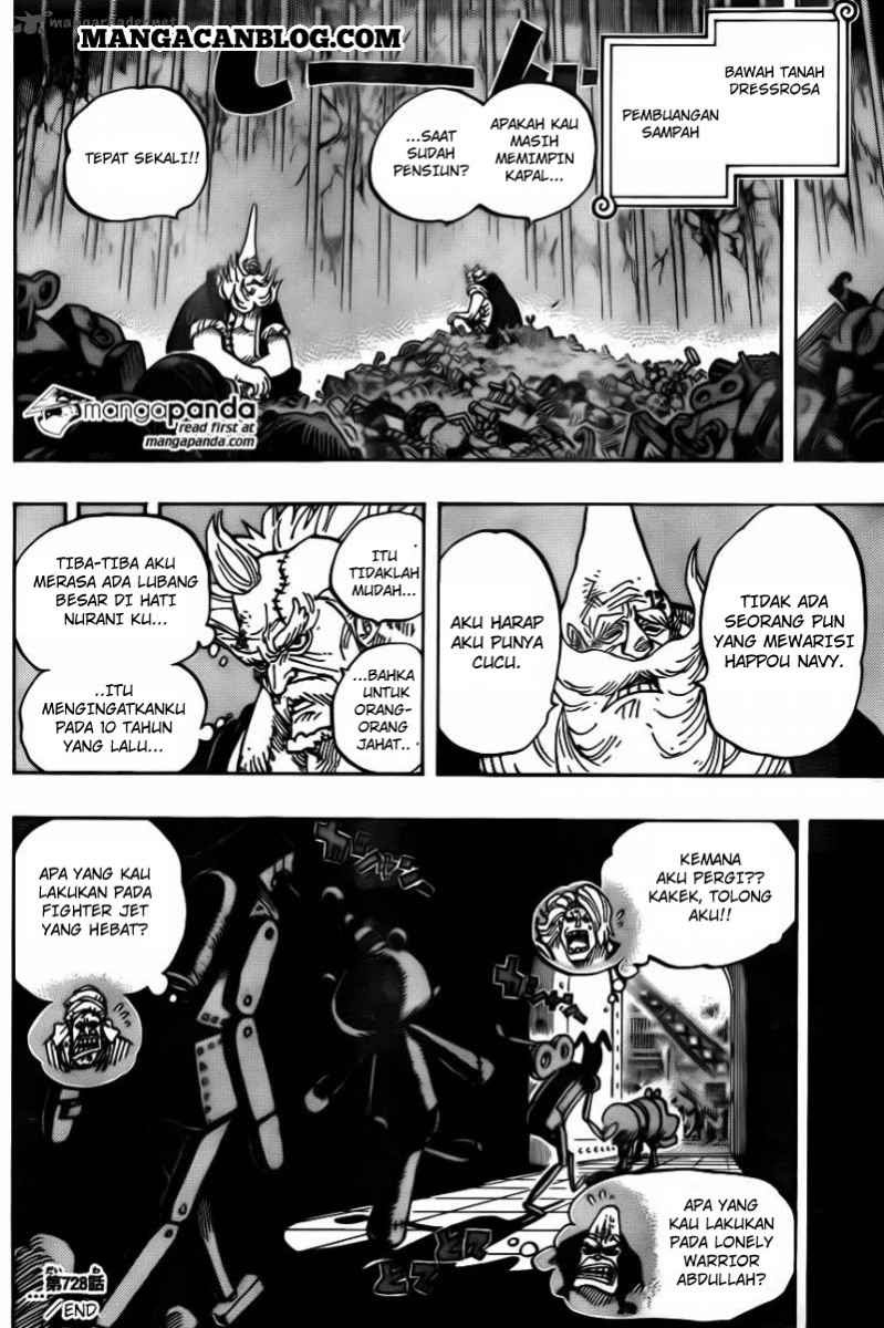 One Piece Chapter 728 - 157